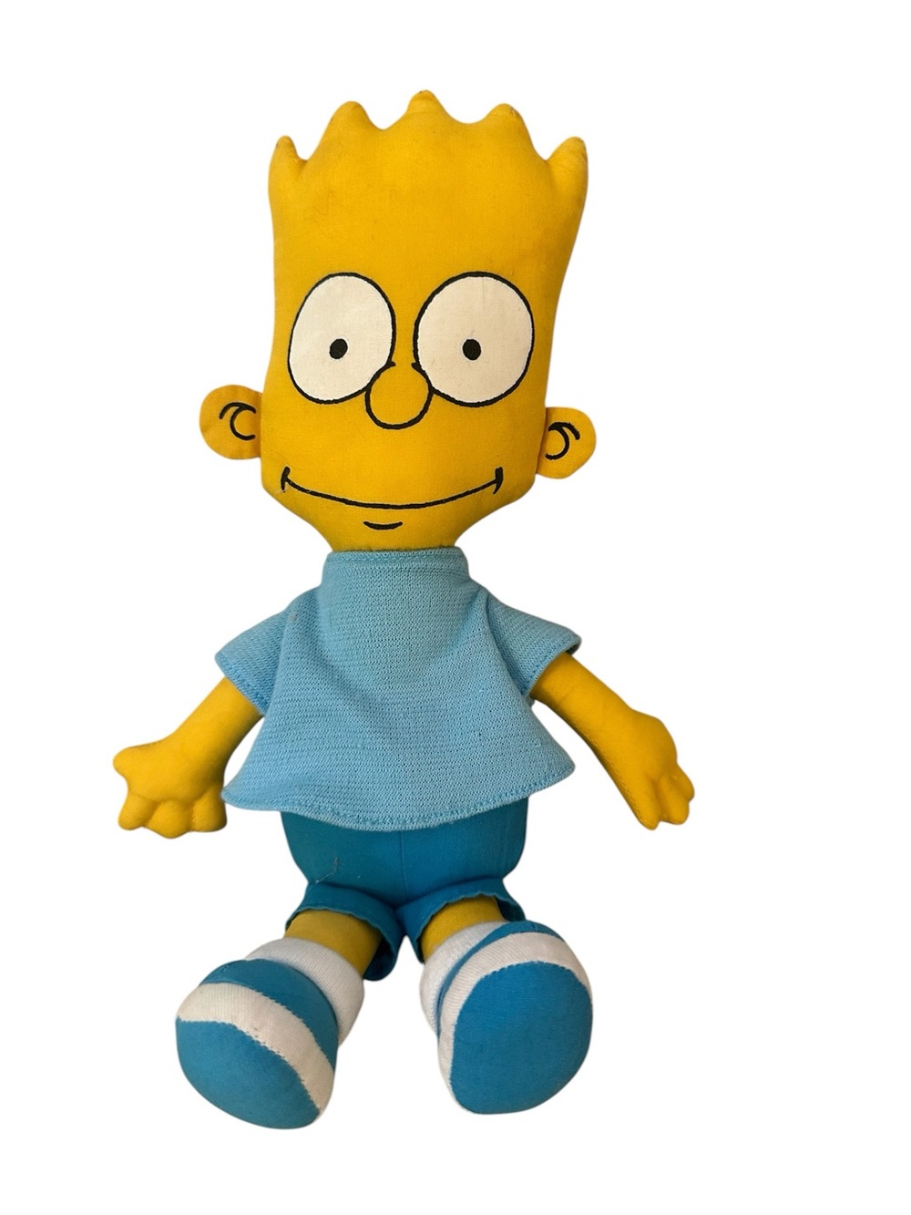 Bart Simpson Plush 11" 1990 Cloth Rag Doll Collectible The Simpsons